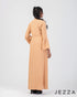 Mandarin-Collared Dress with Decorative Sleeve 48881